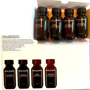 Grown Alchemist Travel Essentials Kit - Black and White